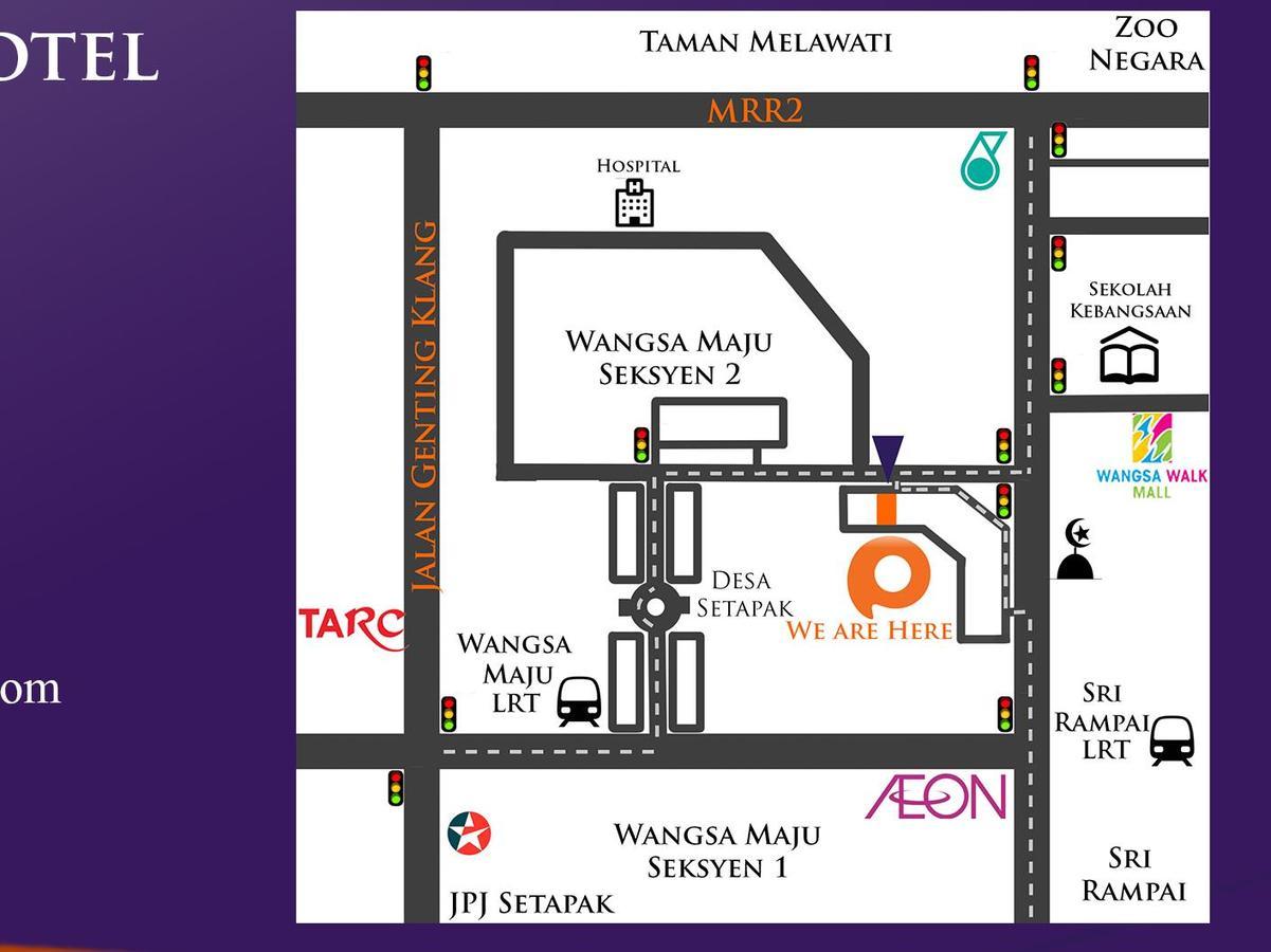 Orange Premier Hotel Wangsa Maju Kuala Lumpur Exterior foto